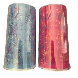 Nightmare Before Christmas Jack Sally Day of the Dead‎ LED Candle Set 6"x3"